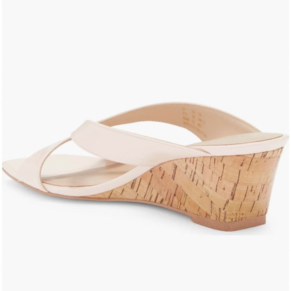 Stuart Weitzman Miami Wedge Slide Sandal Size 10 - Picture 2 of 10